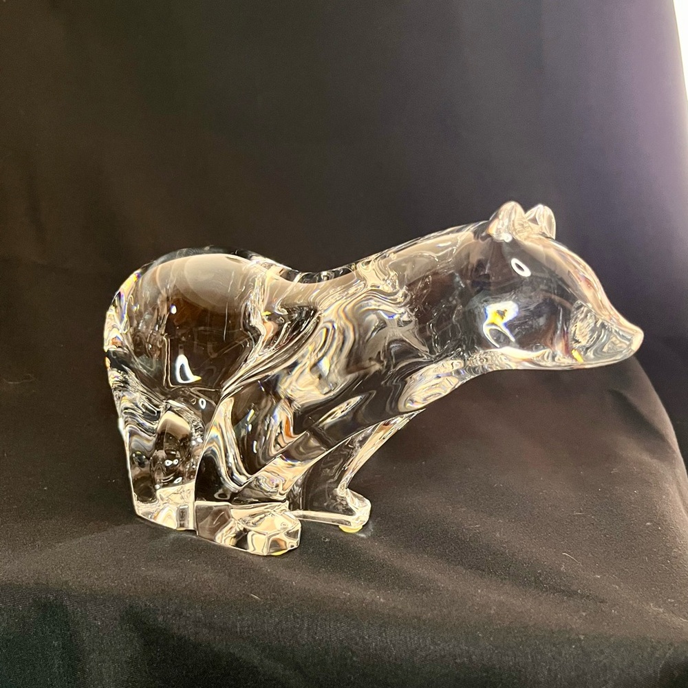 Baccarat Crystal Bear Special Edition RARE - Picture 2 of 8
